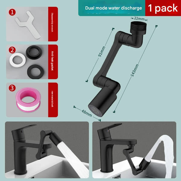 Hydrelle 360° Rotating Faucet Extender