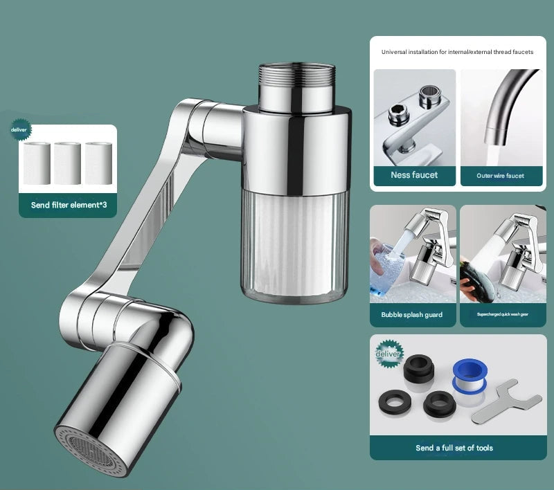 Hydrelle 360° Rotating Faucet Extender