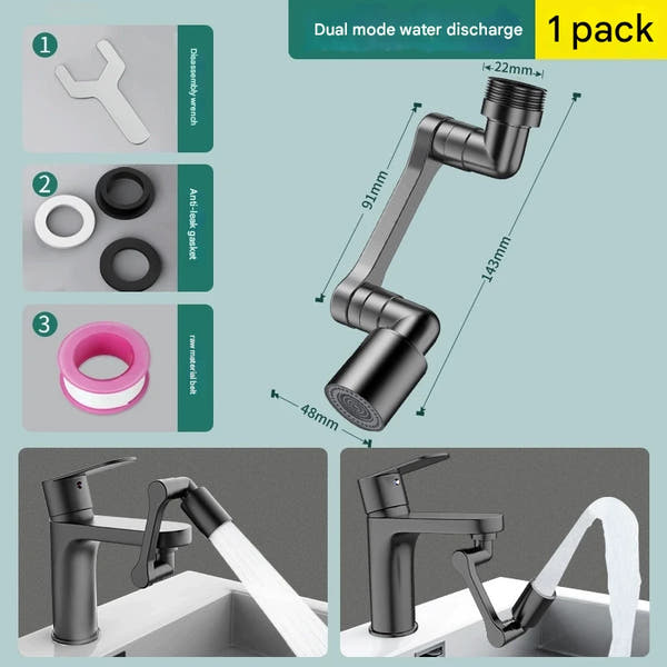 Hydrelle 360° Rotating Faucet Extender