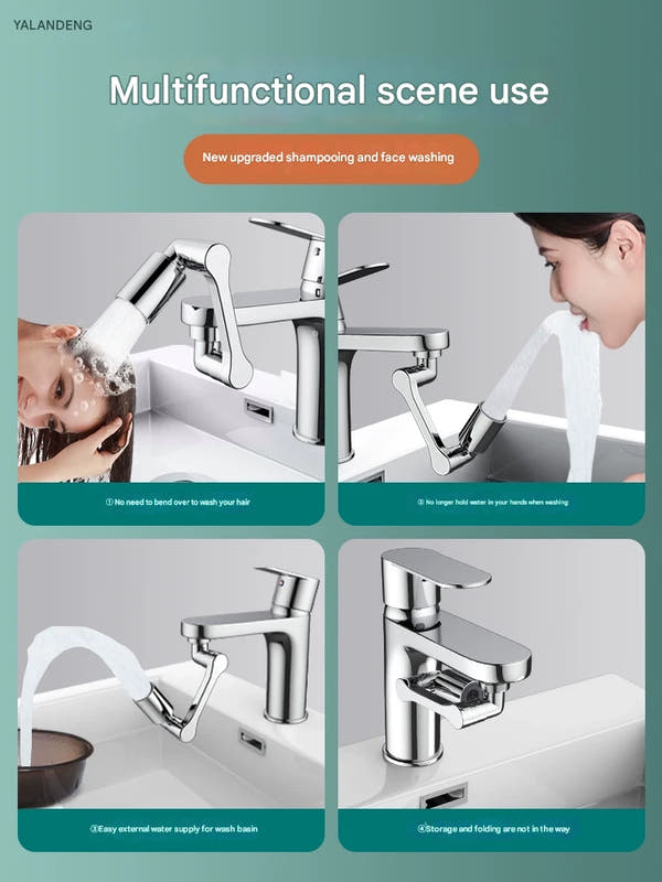Hydrelle 360° Rotating Faucet Extender