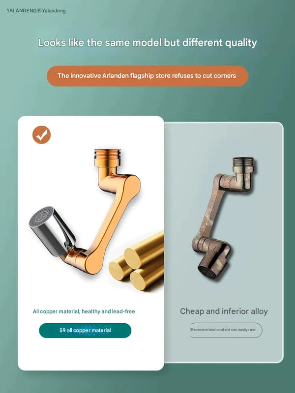 Hydrelle 360° Rotating Faucet Extender